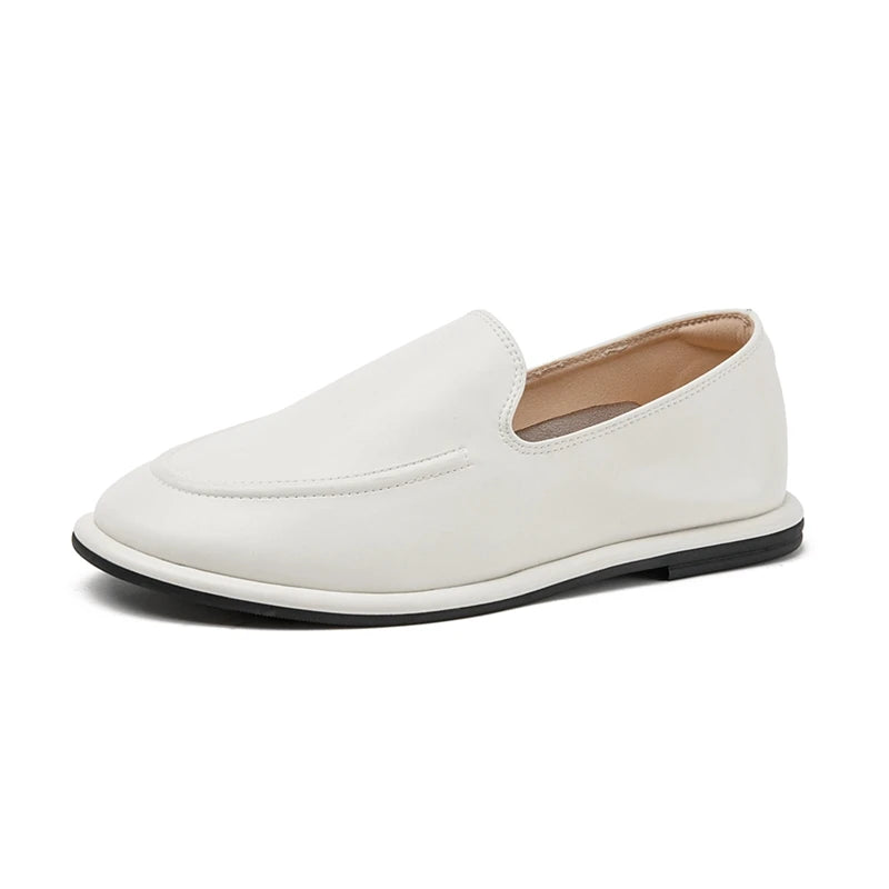 SoftWalk™ – Mocassin Femmes Slip-On Cuir Souple Confort Élégant