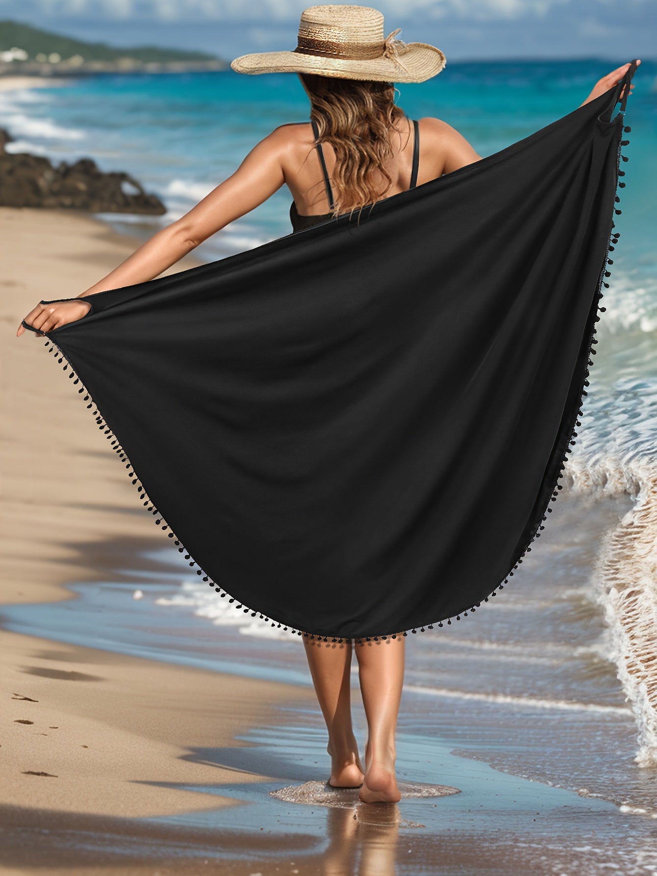 Soleiana™ – Robe Longue Bohème Chic Fendue Dos Nu Fluide Été