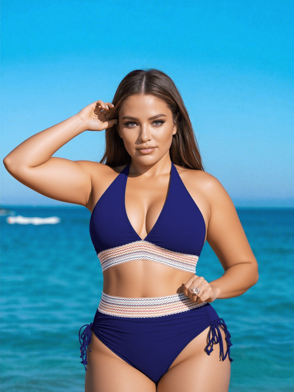 Solena™ – Maillot de Bain Femme 2 Pièces Élégant et Gainant