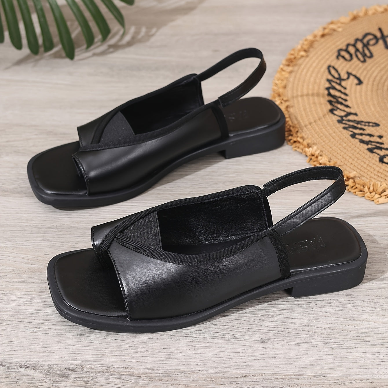 Solenna™ – Sandales Plates Femme Élégantes et Confortables pour l'Été