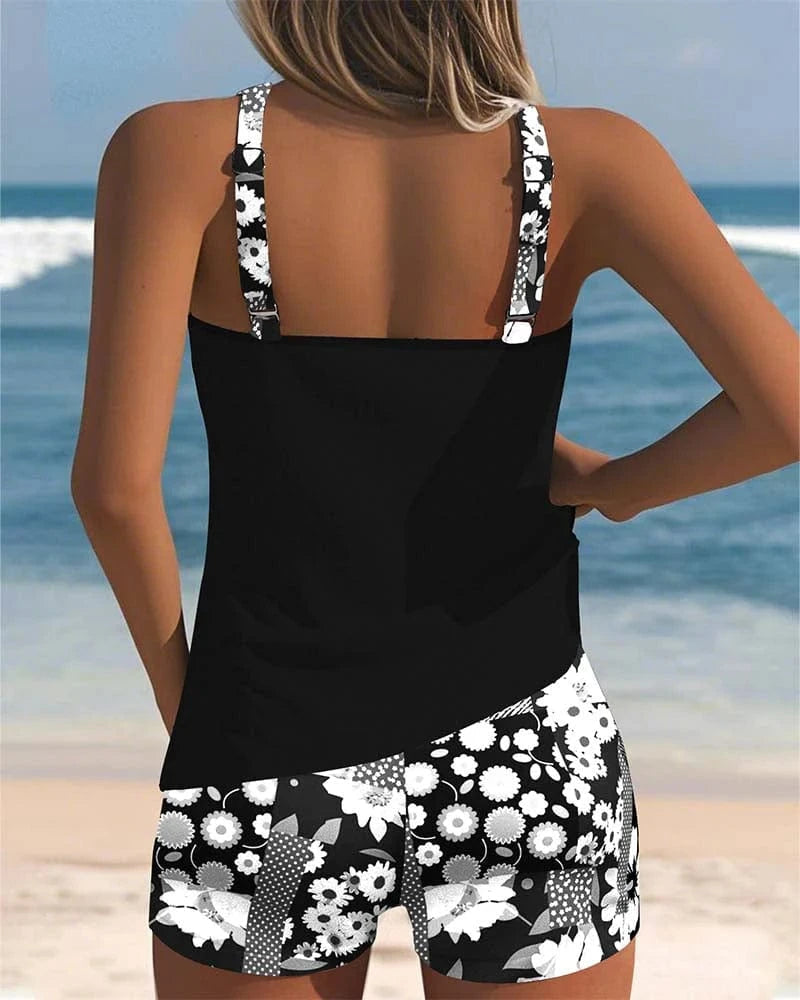 Soleva™ – Maillot de Bain Femme 2 Pièces Tendance & Sculptant