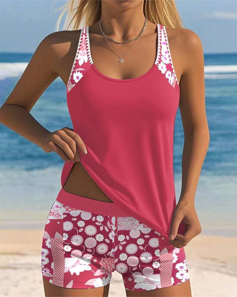 Soleva™ – Maillot de Bain Femme 2 Pièces Tendance & Sculptant