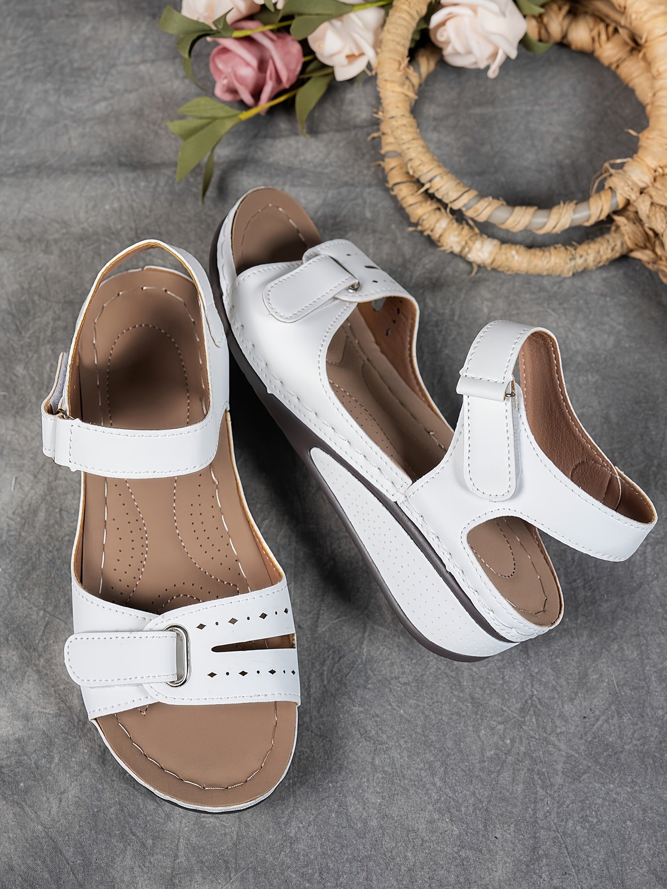 Solevia™ – Sandales Femmes Confortables à Plateforme et Lanières Respirantes Été