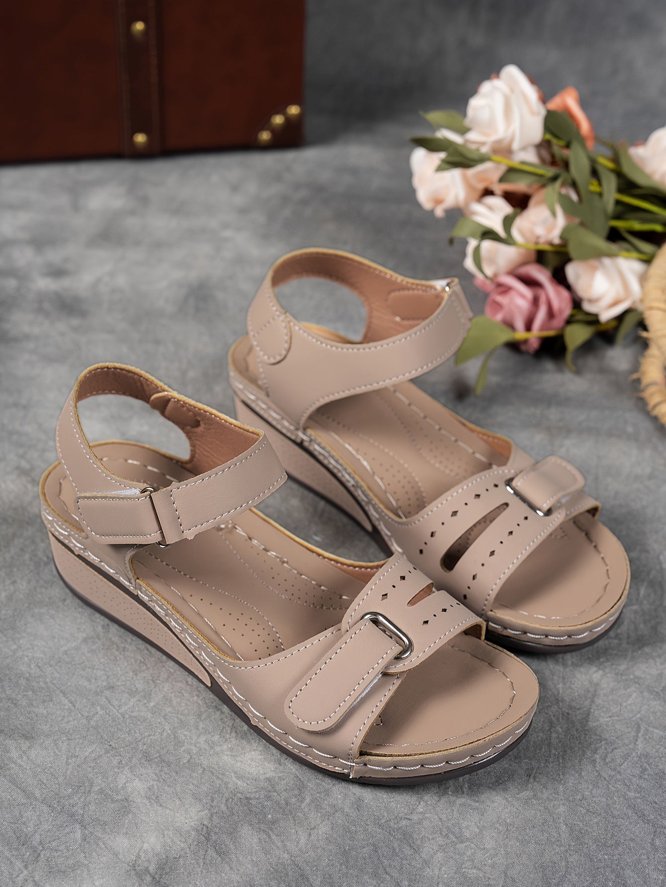 Solevia™ – Sandales Femmes Confortables à Plateforme et Lanières Respirantes Été