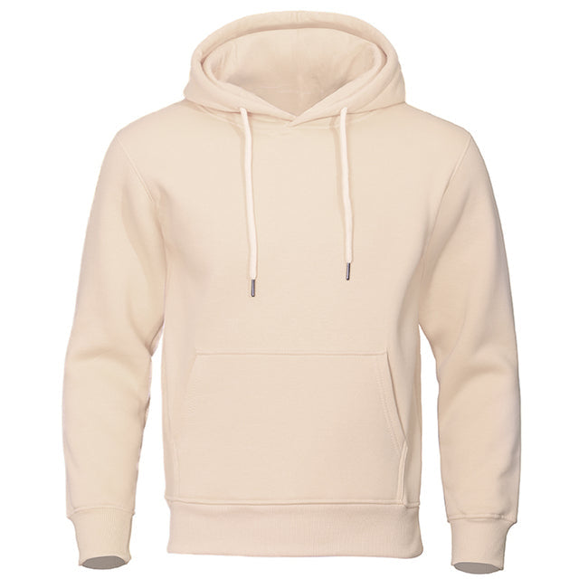 Sweat à Capuche Homme Coton Doux et Confortable pour Tous les Jours