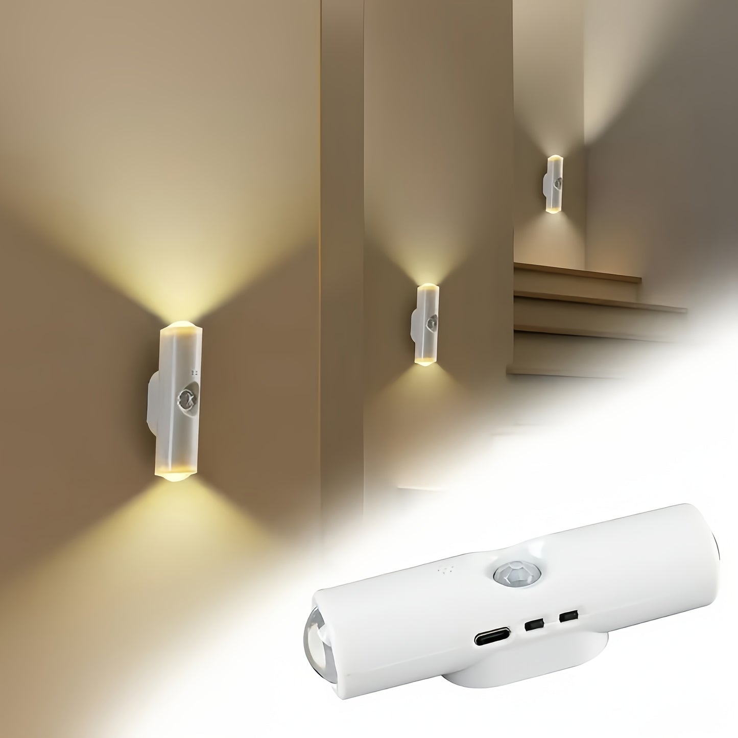 StellaGlow™ – Lumières De Nuit À Détecteur De Mouvement Led Colorées Réglables