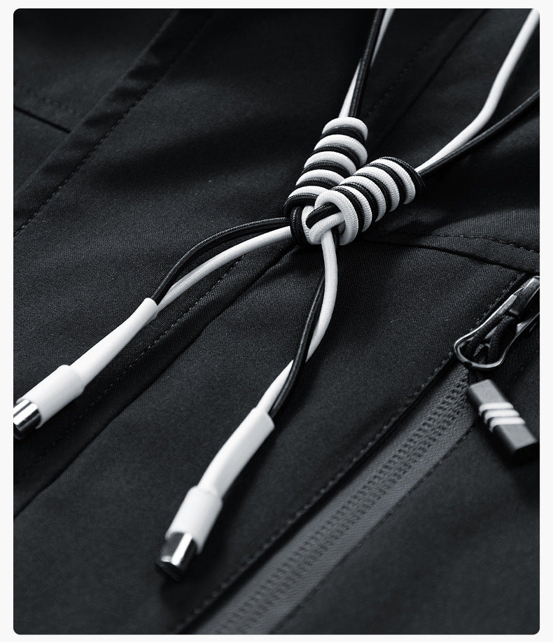 StormRidge™ – Veste Imperméable Homme à Capuche Respirante