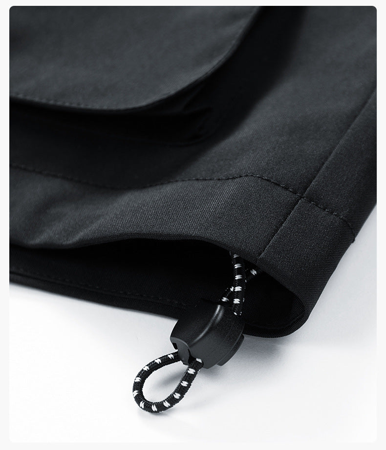 StormRidge™ – Veste Imperméable Homme à Capuche Respirante
