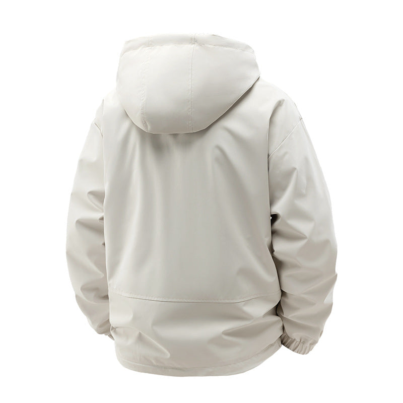 StormRidge™ – Veste Imperméable Homme à Capuche Respirante