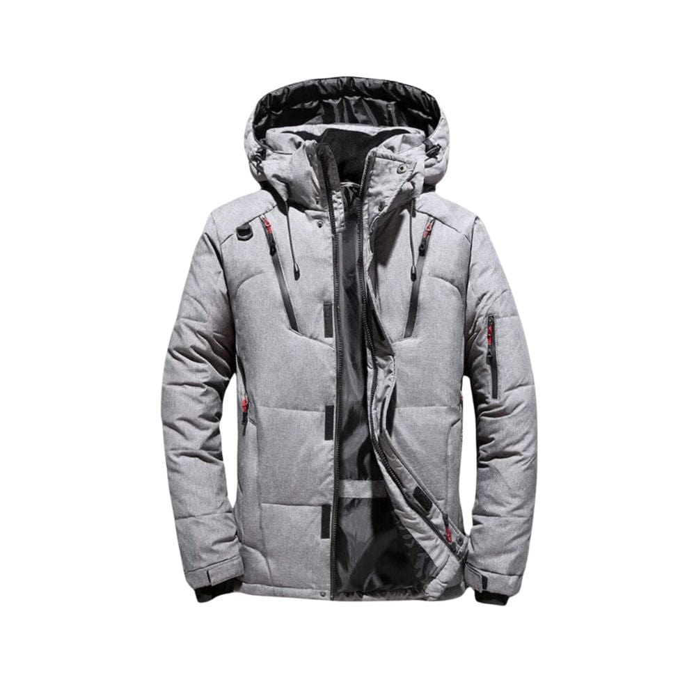 StormShield™ – Doudoune Coupe-Vent à Capuche pour Homme