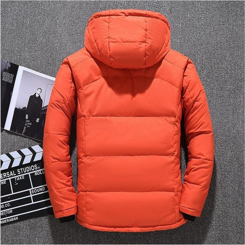 StormShield™ – Doudoune Coupe-Vent à Capuche pour Homme