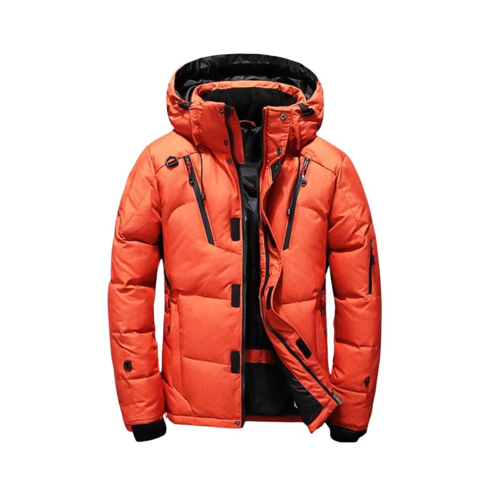 StormShield™ – Doudoune Coupe-Vent à Capuche pour Homme