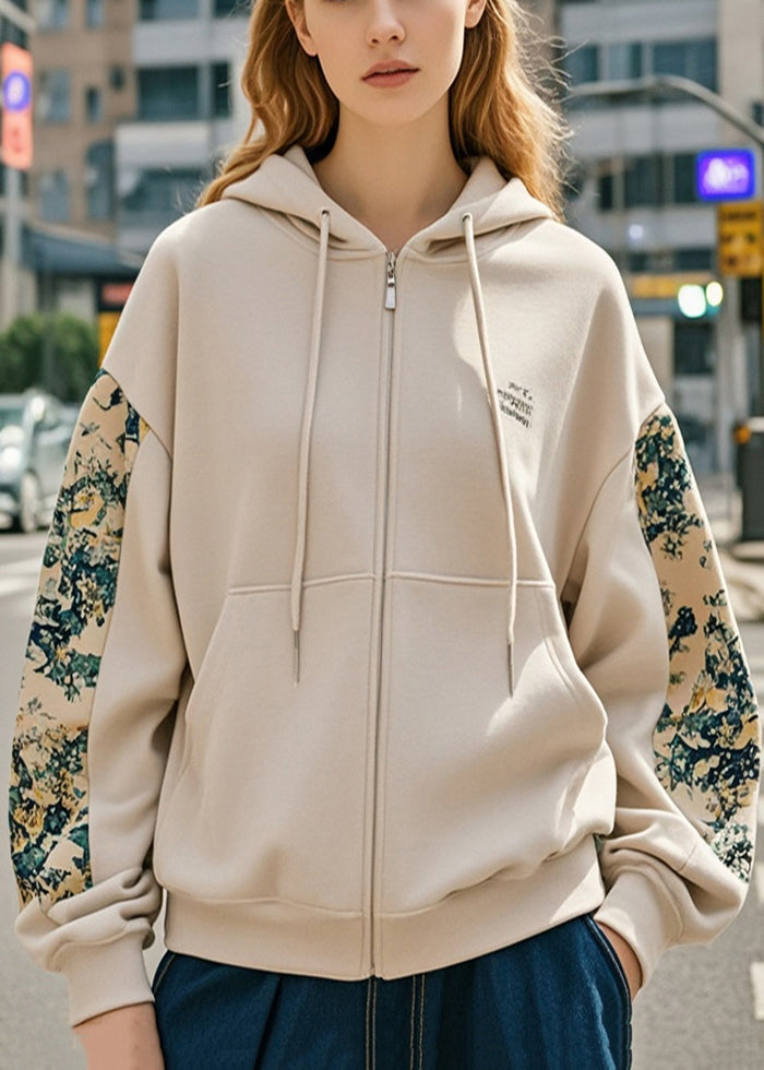 Manteau chic en coton kaki pour automne - EasyApparels