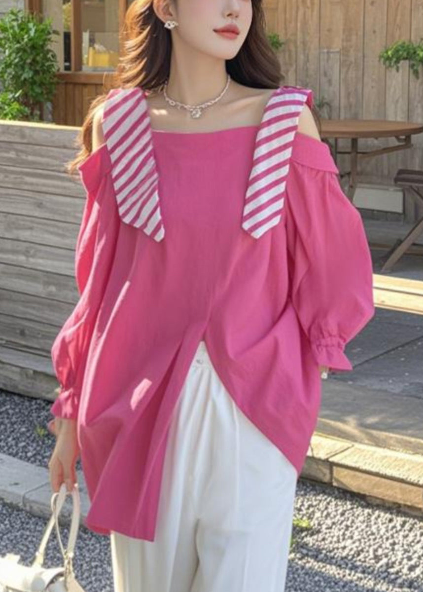Jolie chemise coton deux pièces fleuri pour femme - EasyApparels