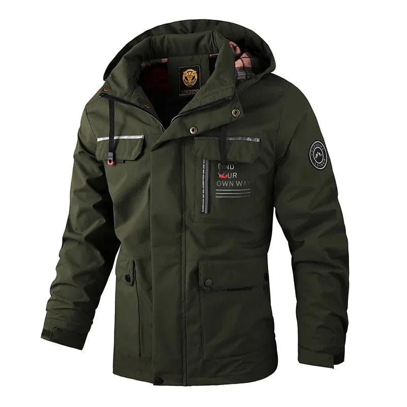 Veste Isolante Tout Terrain Homme Imperméable et Chaude