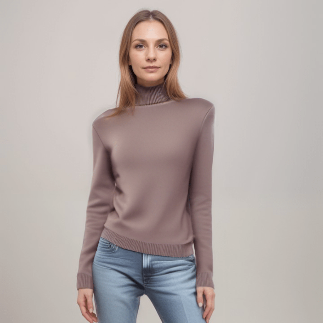 ThermaBella™ – Pull Polaire à Col Roulé