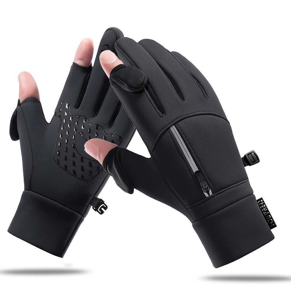 Gants Hivernaux Écran Tactile Imperméables et Chauffants - PanierRoyale
