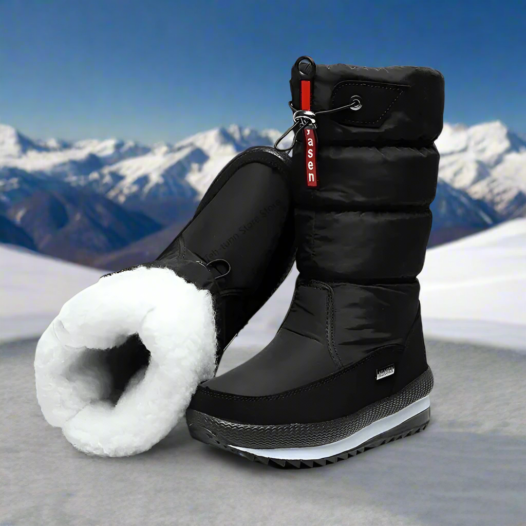 ThermaGuard - Bottes de Neige Épaisses et Imperméables
