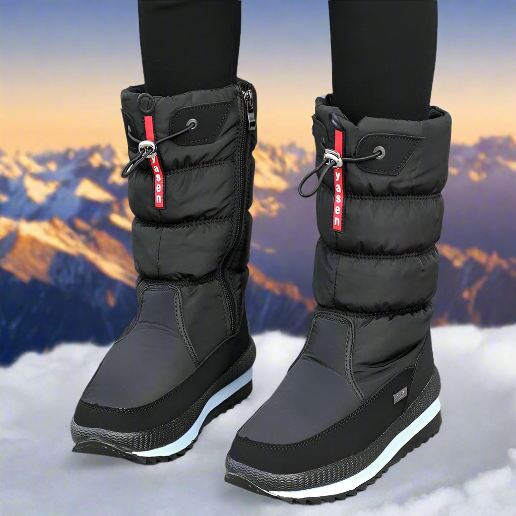 ThermaGuard - Bottes de Neige Épaisses et Imperméables