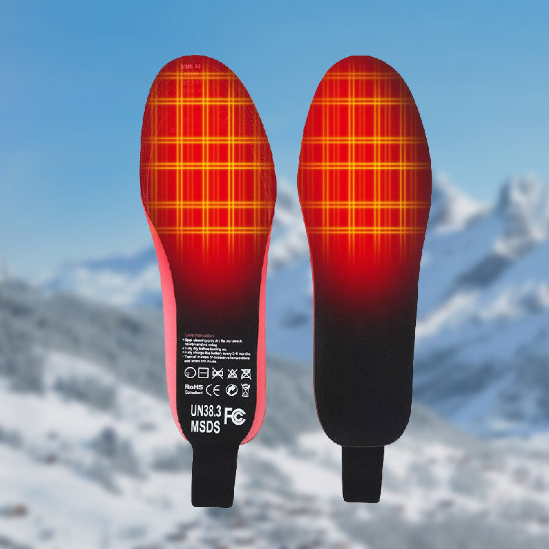 ThermaSole™ – Semelles Chauffantes Rechargeables avec Télécommande