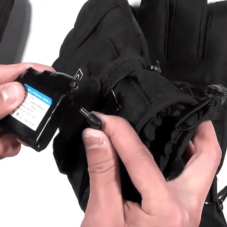 ThermiGlove™ – Gants Chauffants Électriques Unisexe avec Batterie Rechargeable