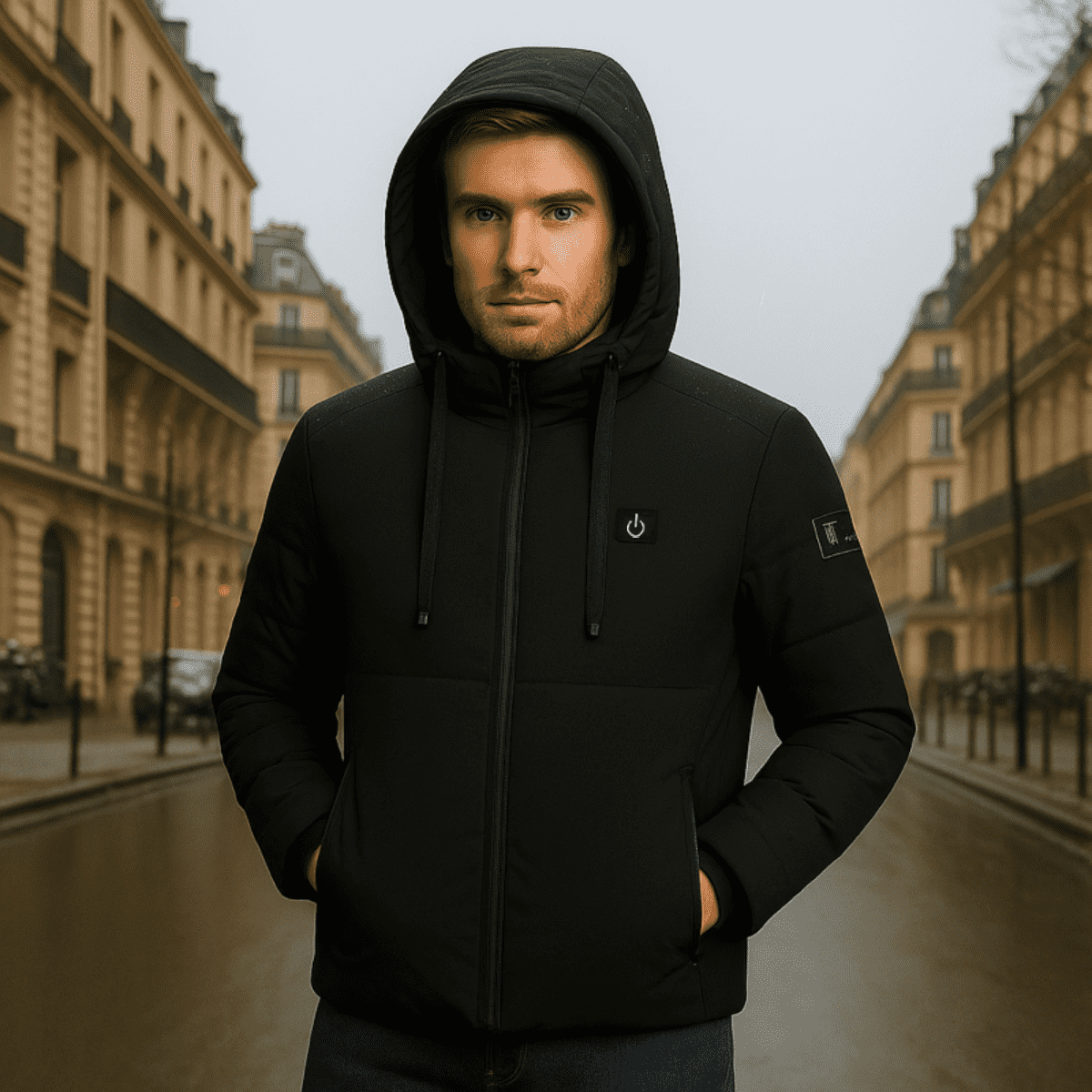 ThermiShield™ – Veste Chauffante Unisex avec Batterie Rechargeable