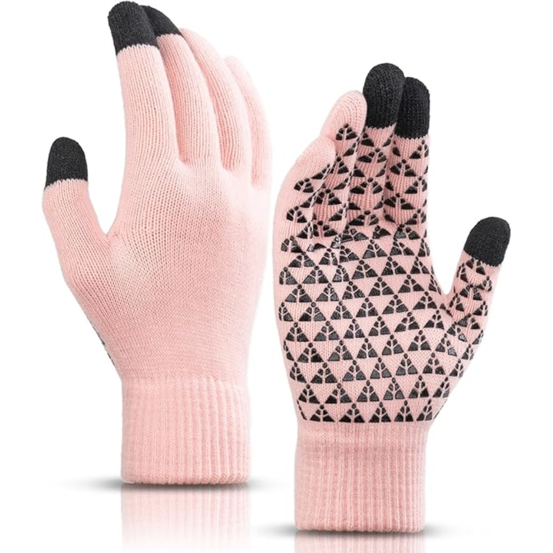 Gants Hiver Touch Screen avec Grip et Manchettes Étanches