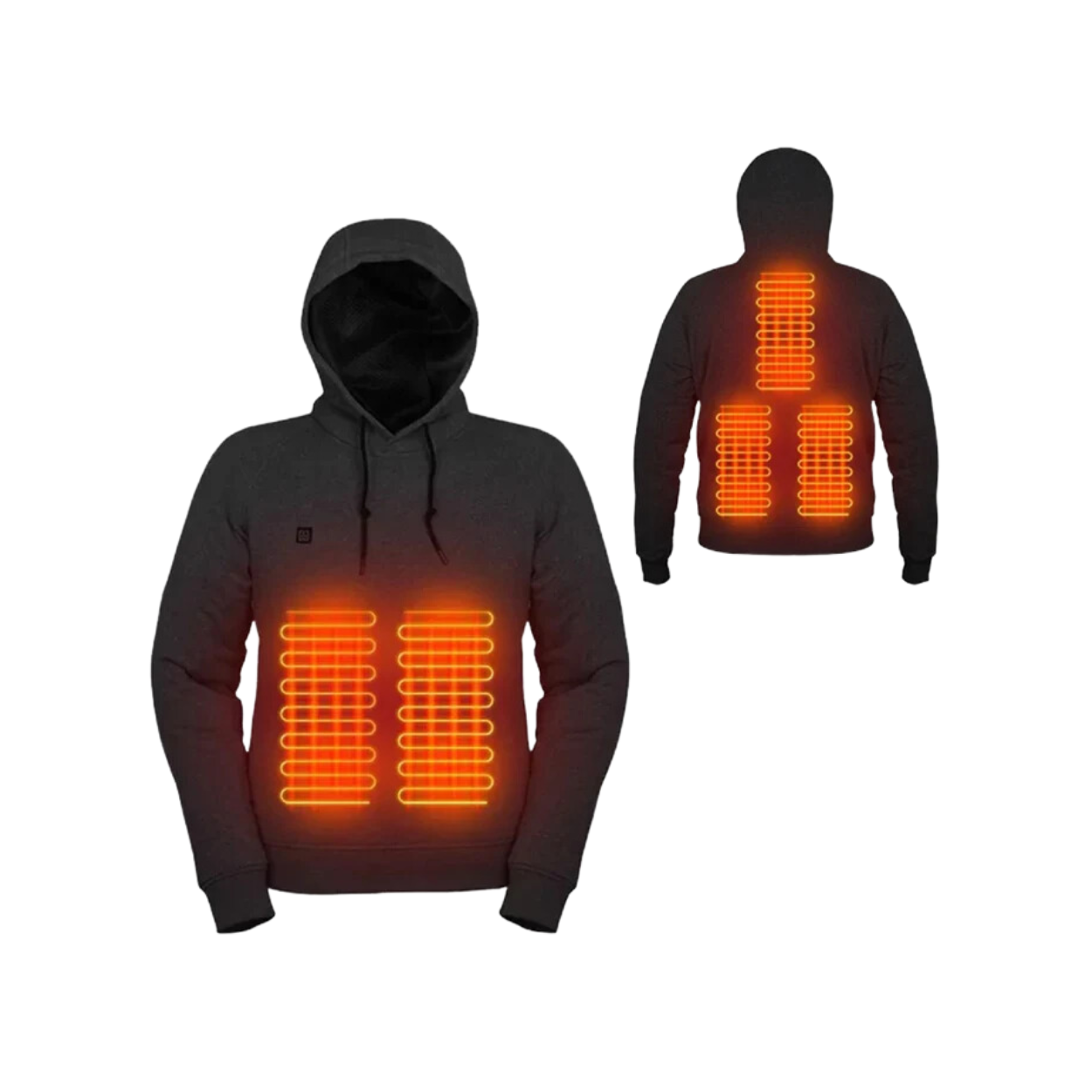 ThermoWear™ – Sweatshirts Hoodies Chauffants Électriques Unisexe pour l’Hiver