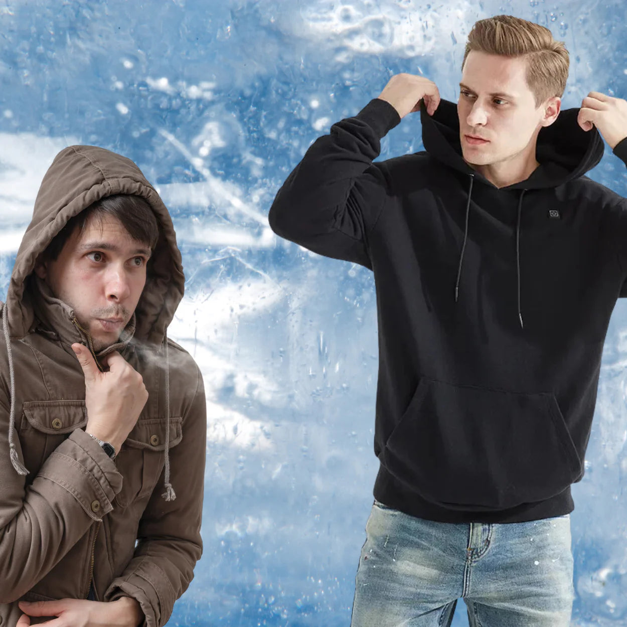 ThermoWear™ – Sweatshirts Hoodies Chauffants Électriques Unisexe pour l’Hiver