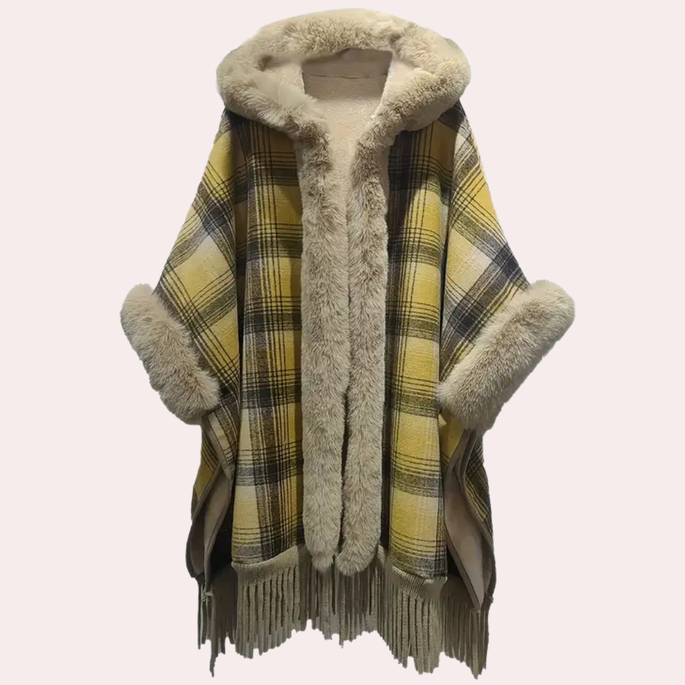 Écharpe Femme à Carreaux Douce et Chaude pour Hiver