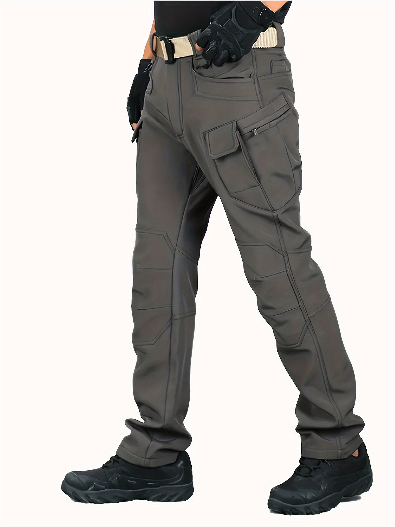 TrailShield™ | Pantalon Cargo Homme Waterproof et Doublé pour Hiver