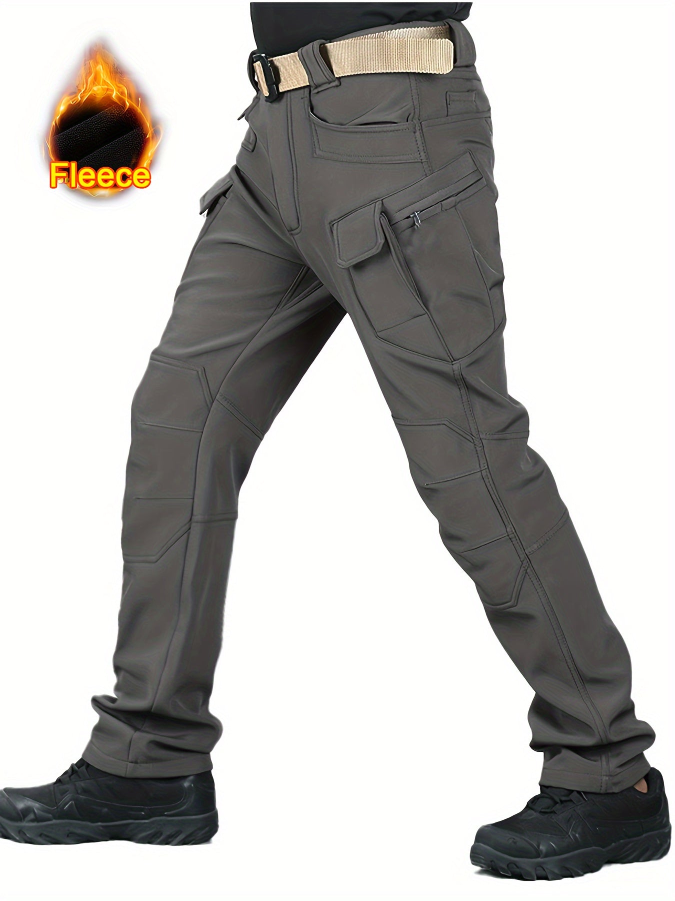 TrailShield™ | Pantalon Cargo Homme Waterproof et Doublé pour Hiver