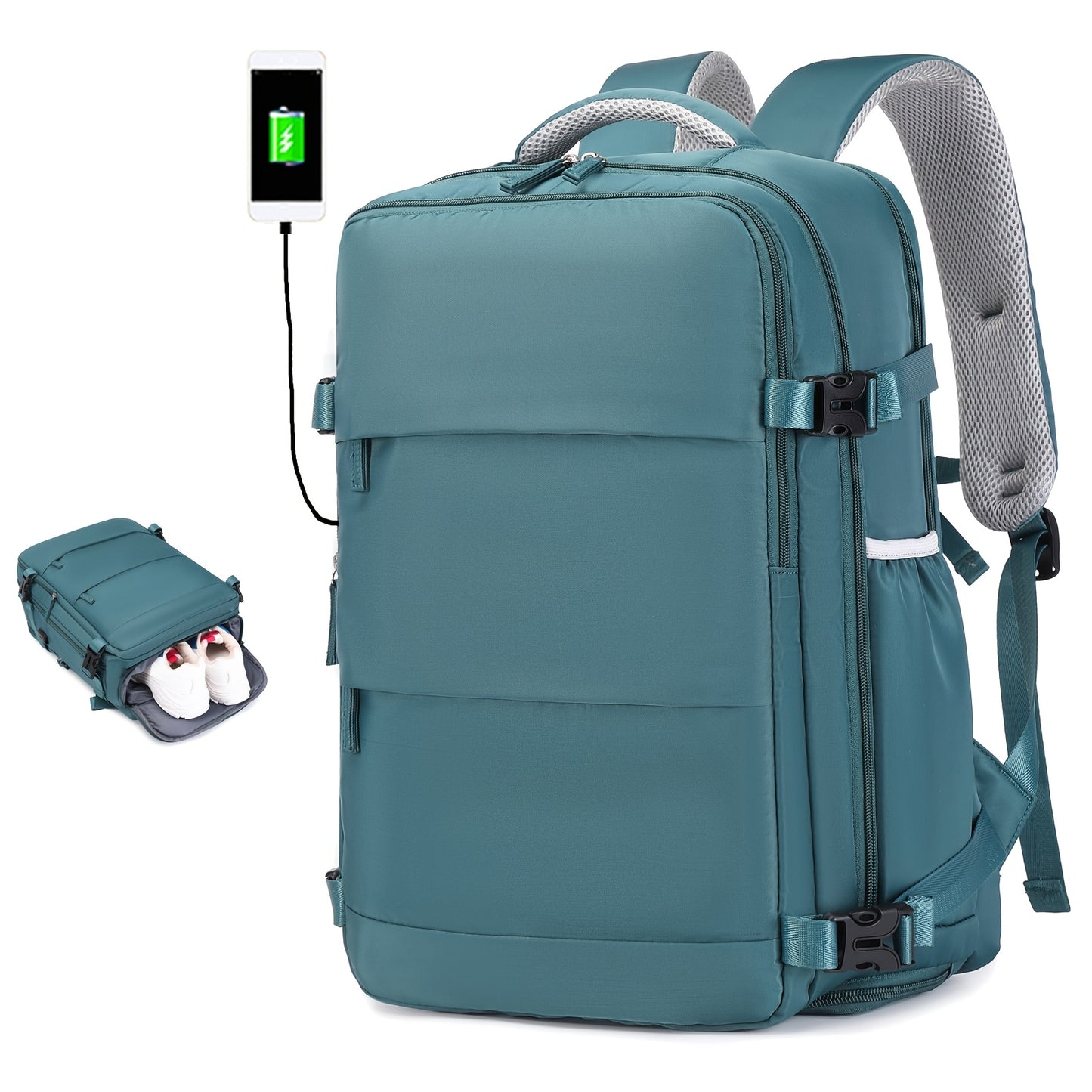 TravelPro™ Sac à Dos Multifonctionnel | Compartiment Ordinateur & Voyage
