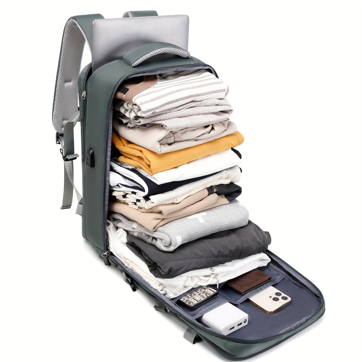 TravelPro™ Sac à Dos Multifonctionnel | Compartiment Ordinateur & Voyage