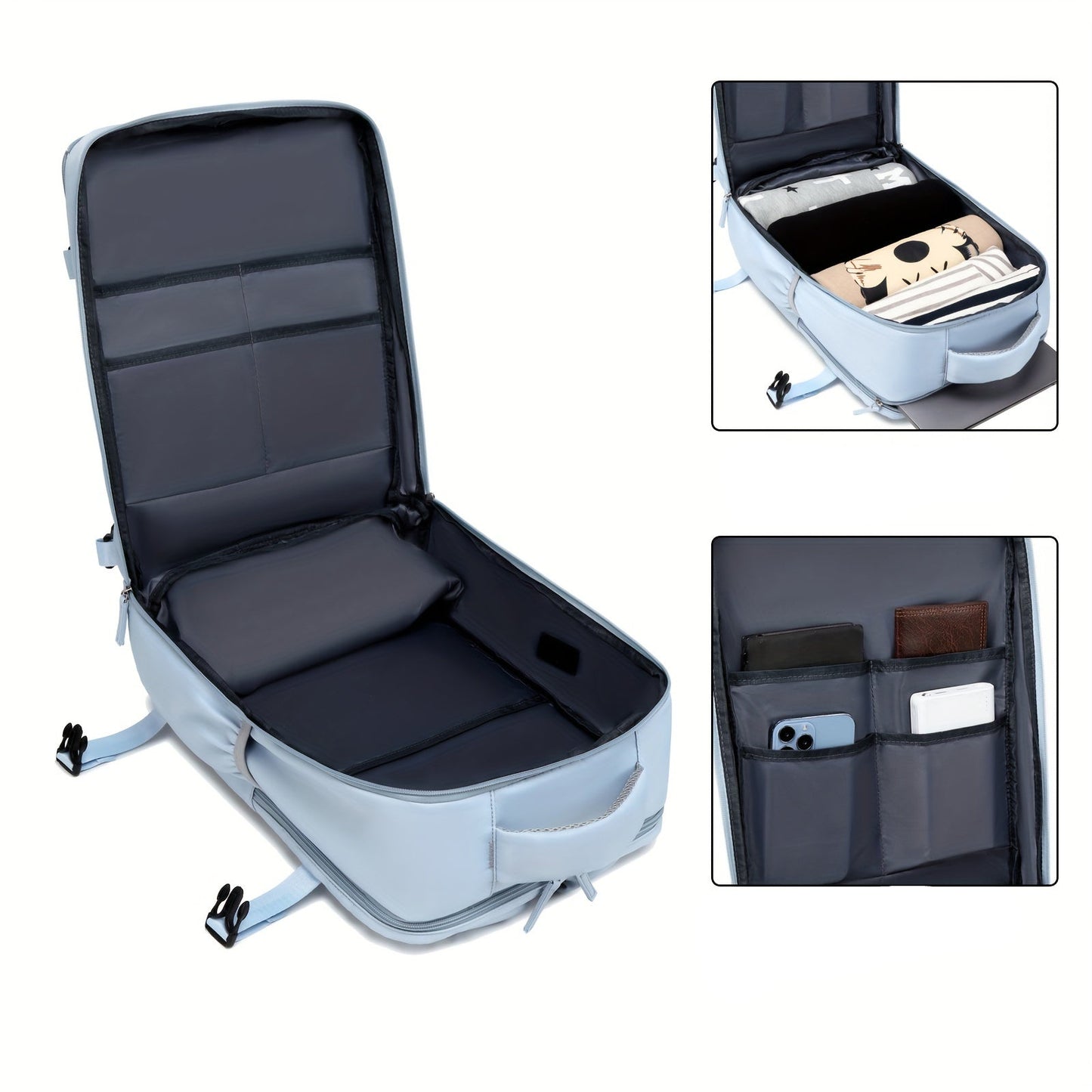 TravelPro™ Sac à Dos Multifonctionnel | Compartiment Ordinateur & Voyage