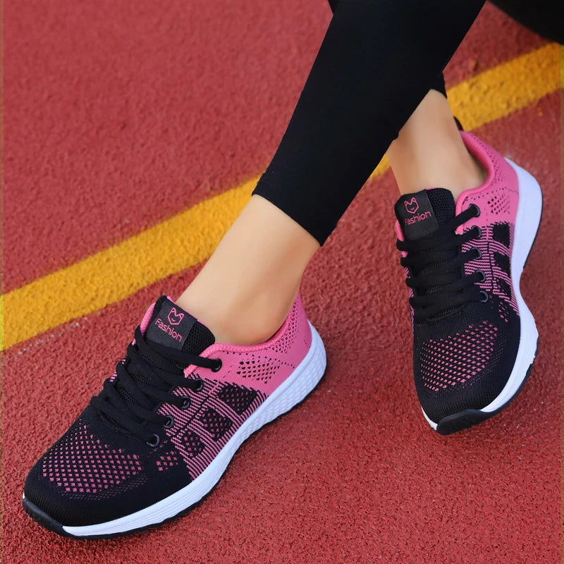 TrendStep™ – Baskets Femme à Plateforme Confortables et Élégantes