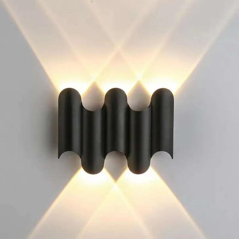 Turfa™ – Applique Murale Extérieure Étanche Design Moderne Aluminium