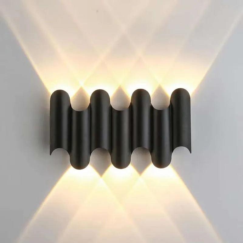 Turfa™ – Applique Murale Extérieure Étanche Design Moderne Aluminium