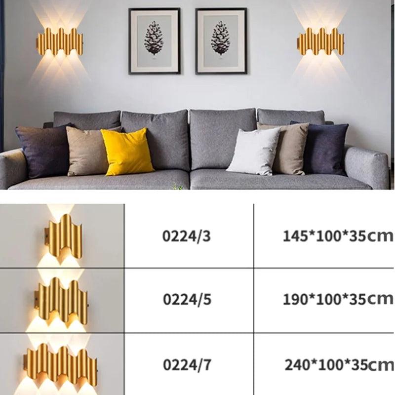 Turfa™ – Applique Murale Extérieure Étanche Design Moderne Aluminium