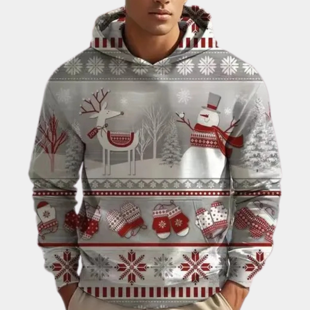 Sweat à Capuche Hiver Chaud pour Homme - PanierRoyale