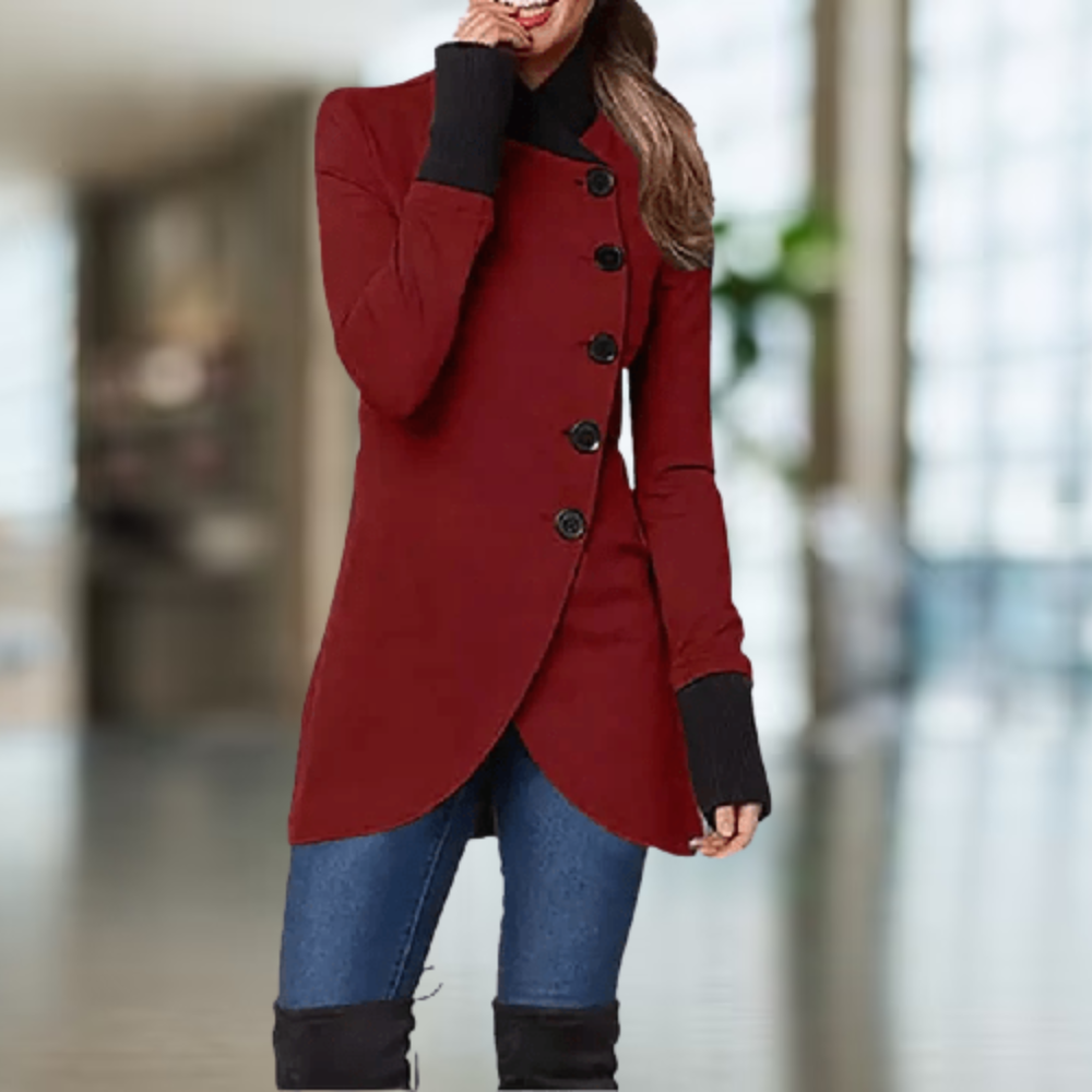 Manteau Hiver Chaud et Élégant Pour Femme