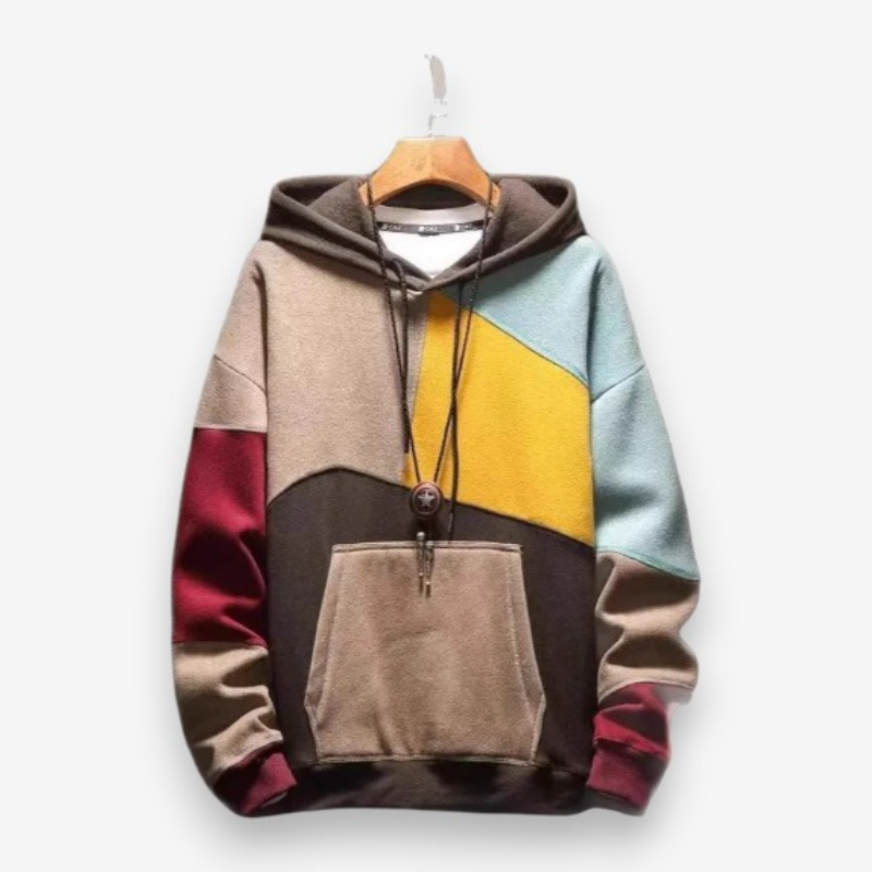 Sweat à capuche Homme Streetwear avec Poches et Fermeture Éclair - PanierRoyale