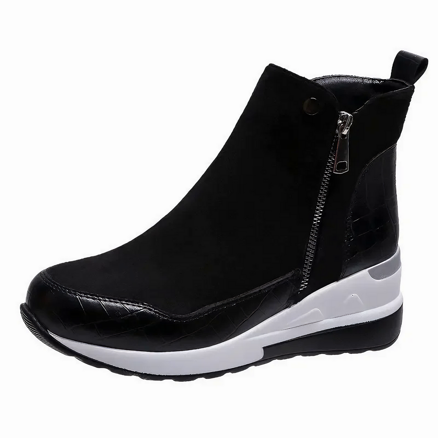 Bottines en daim élégantes pour femme