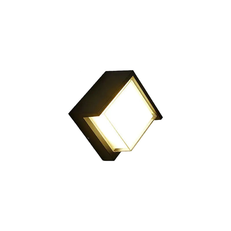 UrbanLume™ – Applique Murale Extérieure Personnalisable avec Lumière Chaude
