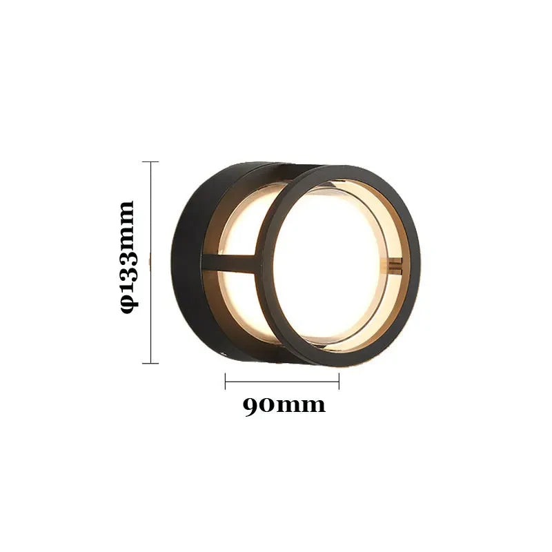 UrbanLume™ – Applique Murale Extérieure Personnalisable avec Lumière Chaude