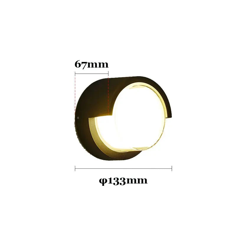 UrbanLume™ – Applique Murale Extérieure Personnalisable avec Lumière Chaude