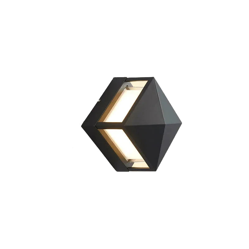 UrbanLume™ – Applique Murale Extérieure Personnalisable avec Lumière Chaude