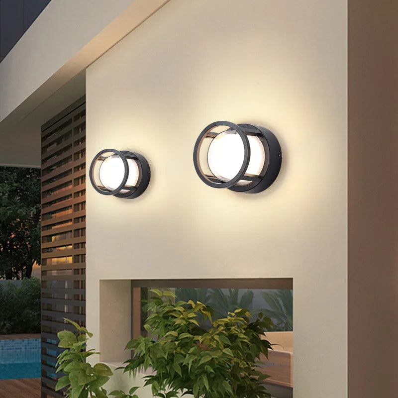 UrbanLume™ – Applique Murale Extérieure Personnalisable avec Lumière Chaude