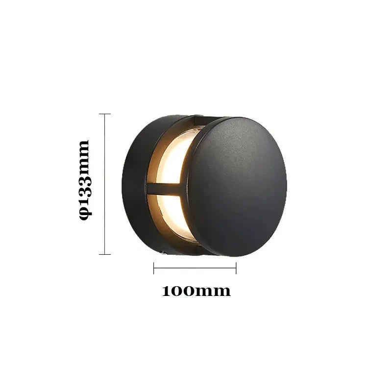 UrbanLume™ – Applique Murale Extérieure Personnalisable avec Lumière Chaude
