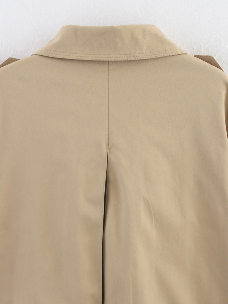 Urbanélia™ – Manteau Femme Chic Décontracté Élégant à Manches Longues